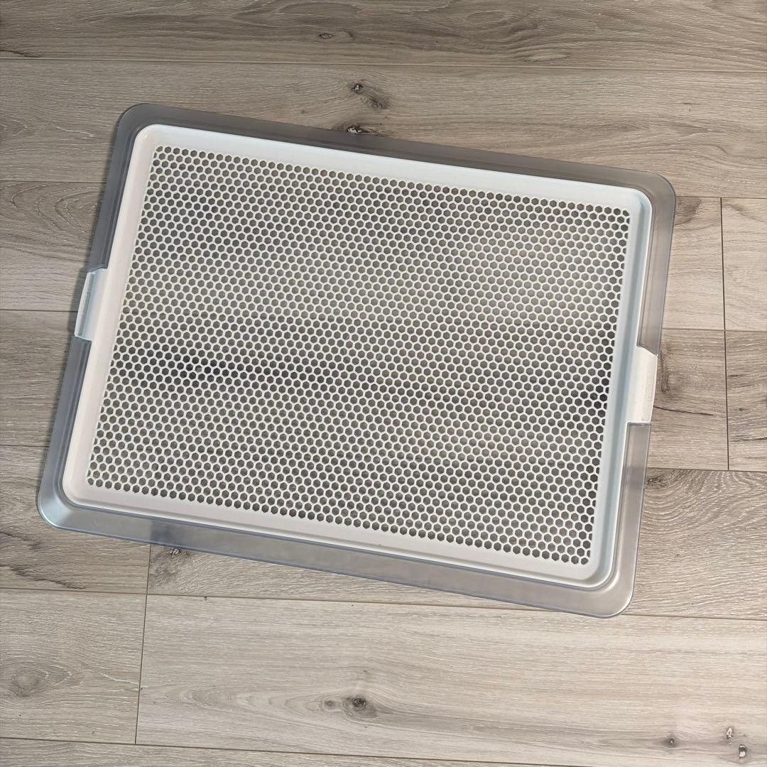 ボンビアルコン ペットレークリアメッシュ M ワイド トイレトレー 2点