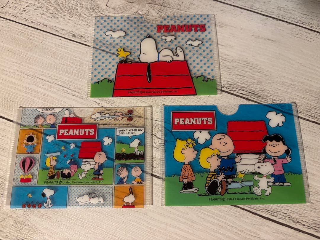 チ*ん様 スヌーピー 診察券ケース３枚セット