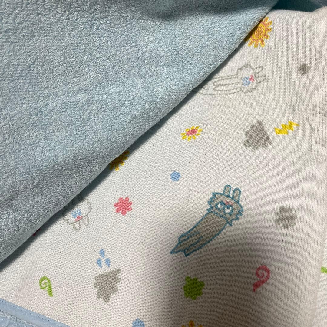 サンダーバニー　タオルケット　ブルー　新品