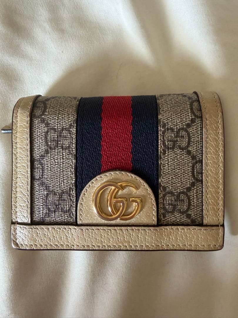 Gucci GGパターン 二つ折り財布