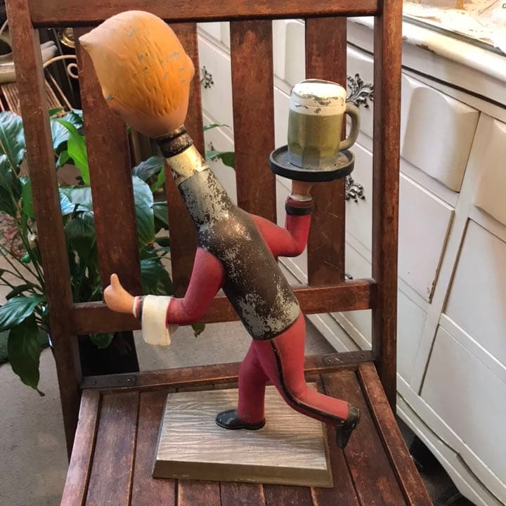 貴重！50's ビール会社Blatzブラッツ店頭看板アンティーク　USA雑貨