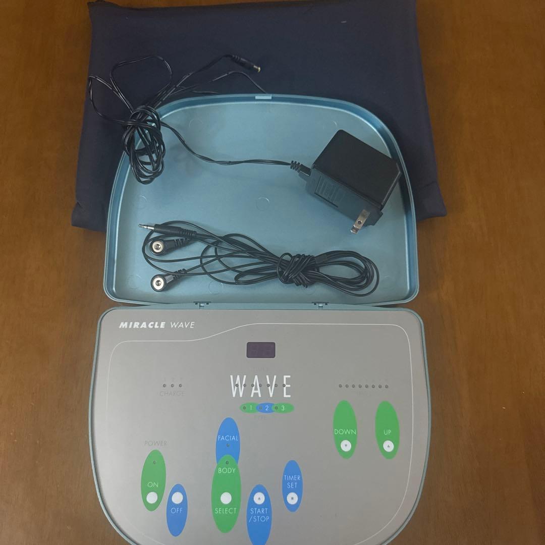 美品ミラクルウェーブ本体&グローブ&ロングサポーター&シルバーリフレ 特別ガイド