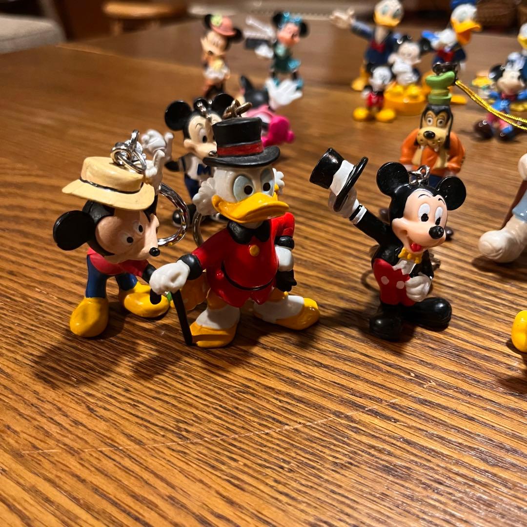 【希少】昭和レトロビンテージ　ディズニーフィギュア　キーホルダー　まとめ売り