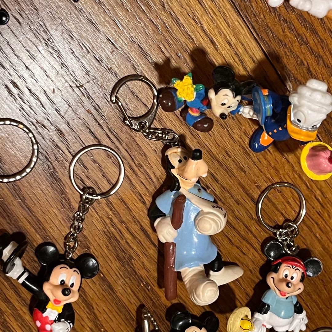 【希少】昭和レトロビンテージ　ディズニーフィギュア　キーホルダー　まとめ売り