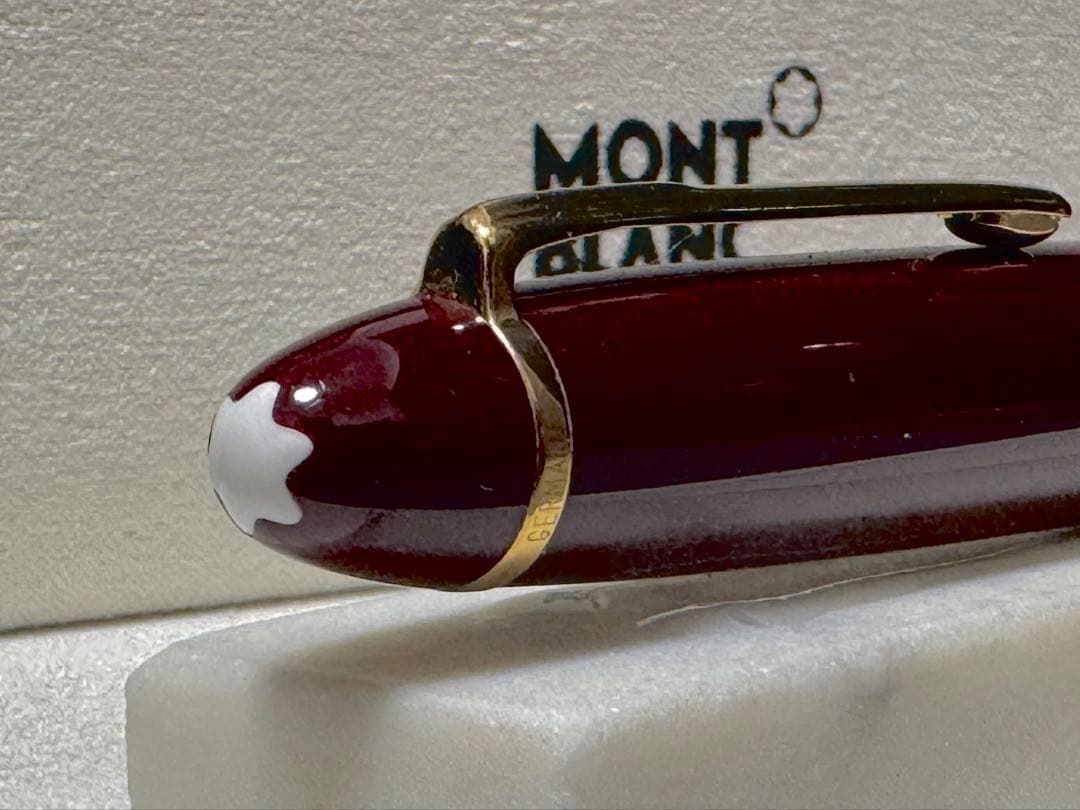 【未使用】モンブラン#146 万年筆 ボルドー F