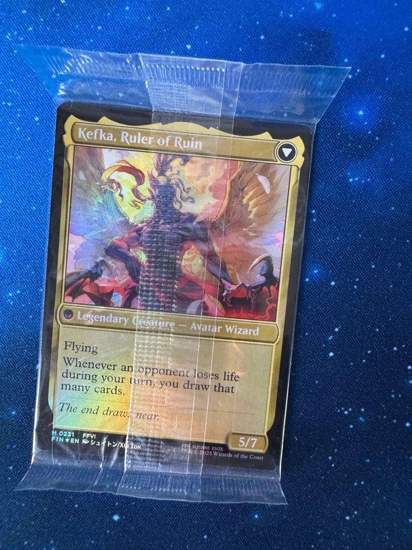 MTG 人造魔導士、ケフカ　KEFKA 英語　FOIL プレリ