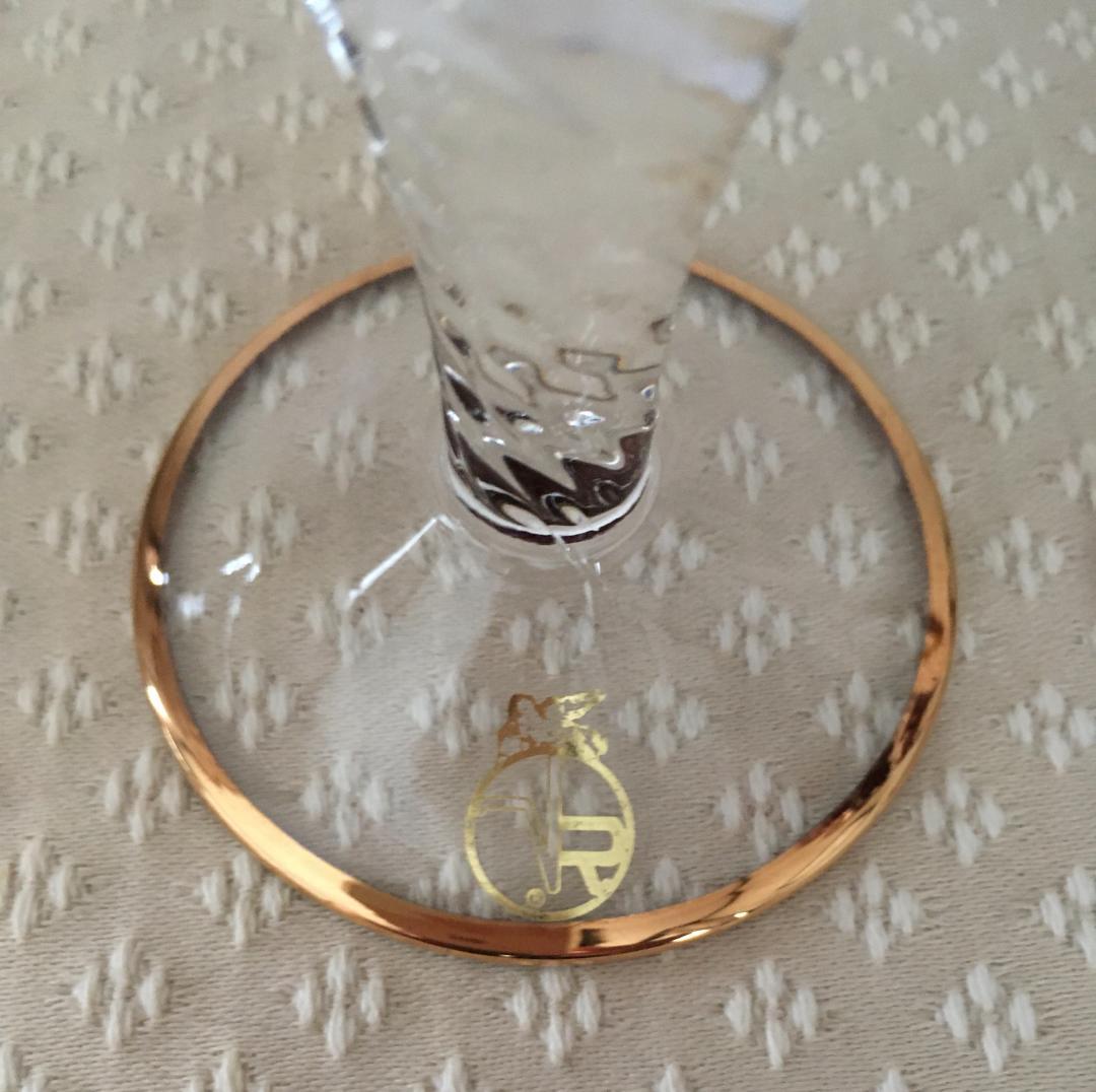 MURANO ベネチアンガラス ヴェネチアンガラス ワイングラス 2個セット