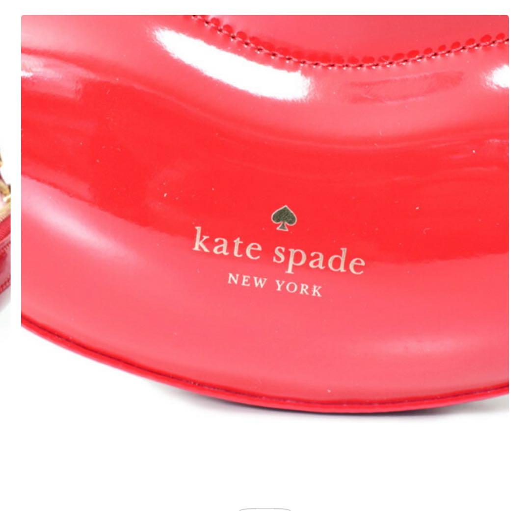 【新品未使用】Kate spade ショルダーバッグ 3D リップ　クロスボディ