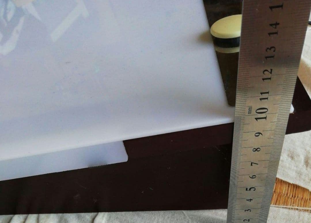 トレース台　縦約34.5cm　横約44.5cm　高さ約10cm