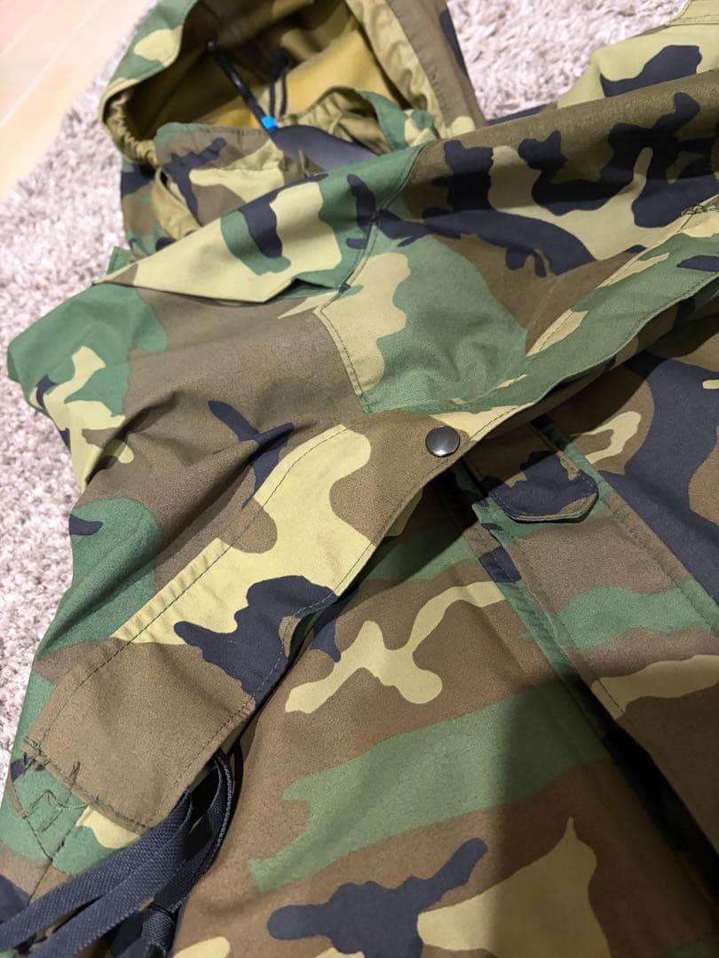 米軍実物　ECWCS ウッドランドカモ ゴアテックスパーカー迷彩ミリタリー