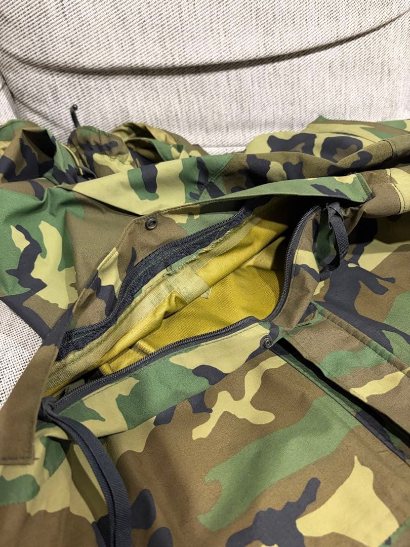 米軍実物　ECWCS ウッドランドカモ ゴアテックスパーカー迷彩ミリタリー