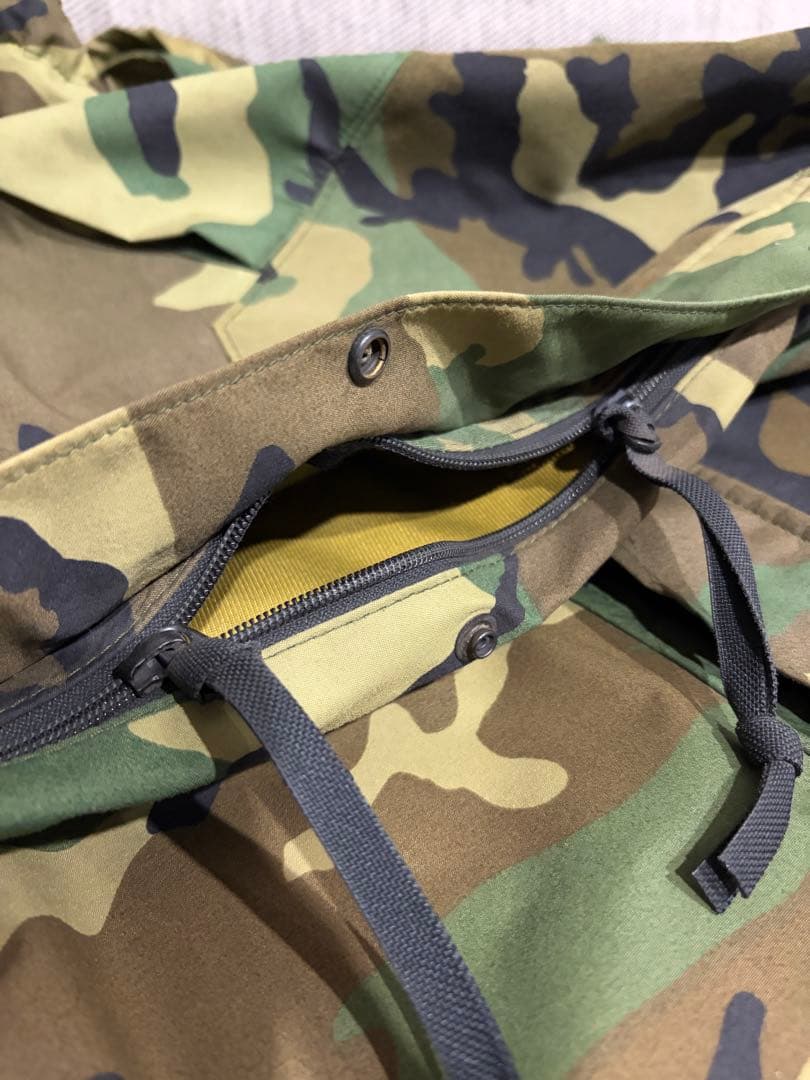 米軍実物　ECWCS ウッドランドカモ ゴアテックスパーカー迷彩ミリタリー