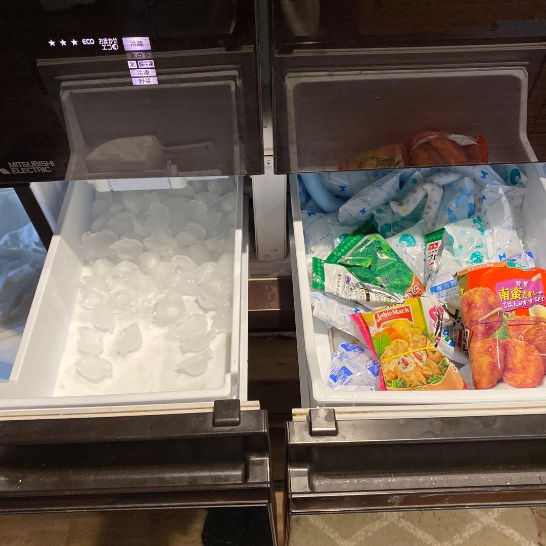 MITSUBISHI ELECTRIC 冷蔵庫 エコ機能付き