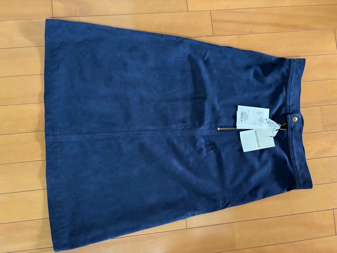 新品未使用　マディソンブルー　ヴィンテージレザースカート