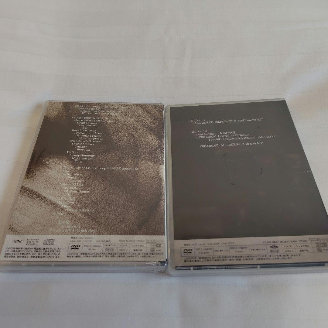 新品 Laputa ALL BURST & Without you Love