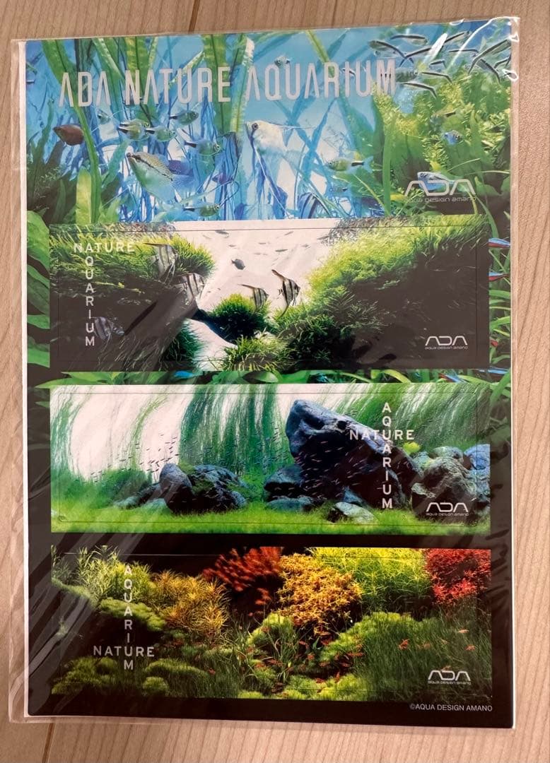 ★希少【新品、セット販売】ADA クリアしおり、リングノート、ステッカーいろいろ