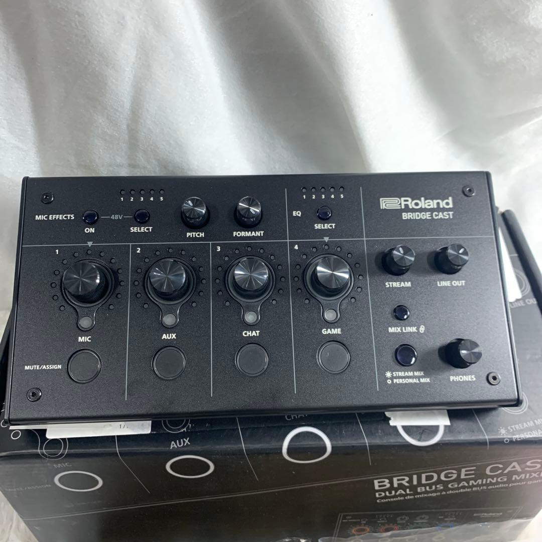 ジャンク　Roland Bridge Cast デュアルバスゲーミングミキサー