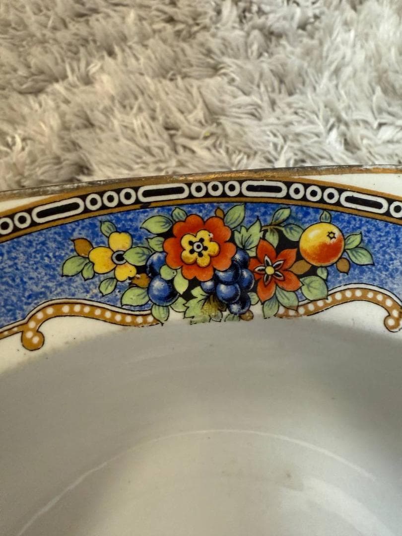 英国アンティーク陶器 R.H. Plant 19世紀？Tuscanウェッジウッド