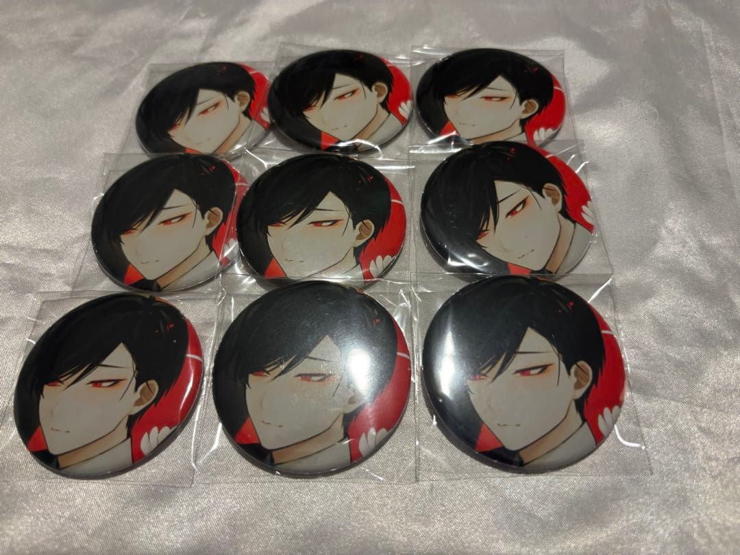 大穢 有明 缶バッジ cool-b ×9