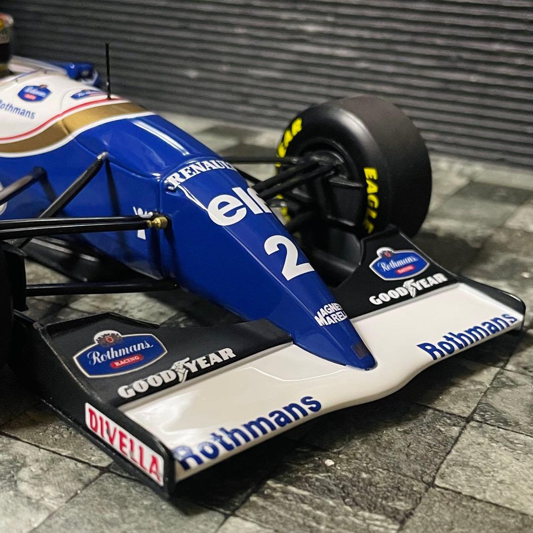 カスタム品 1/18 PMA ウィリアムズ ルノー FW16 アイルトン・セナ