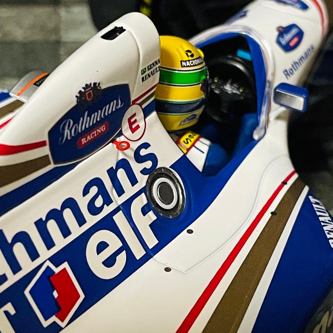 カスタム品 1/18 PMA ウィリアムズ ルノー FW16 アイルトン・セナ