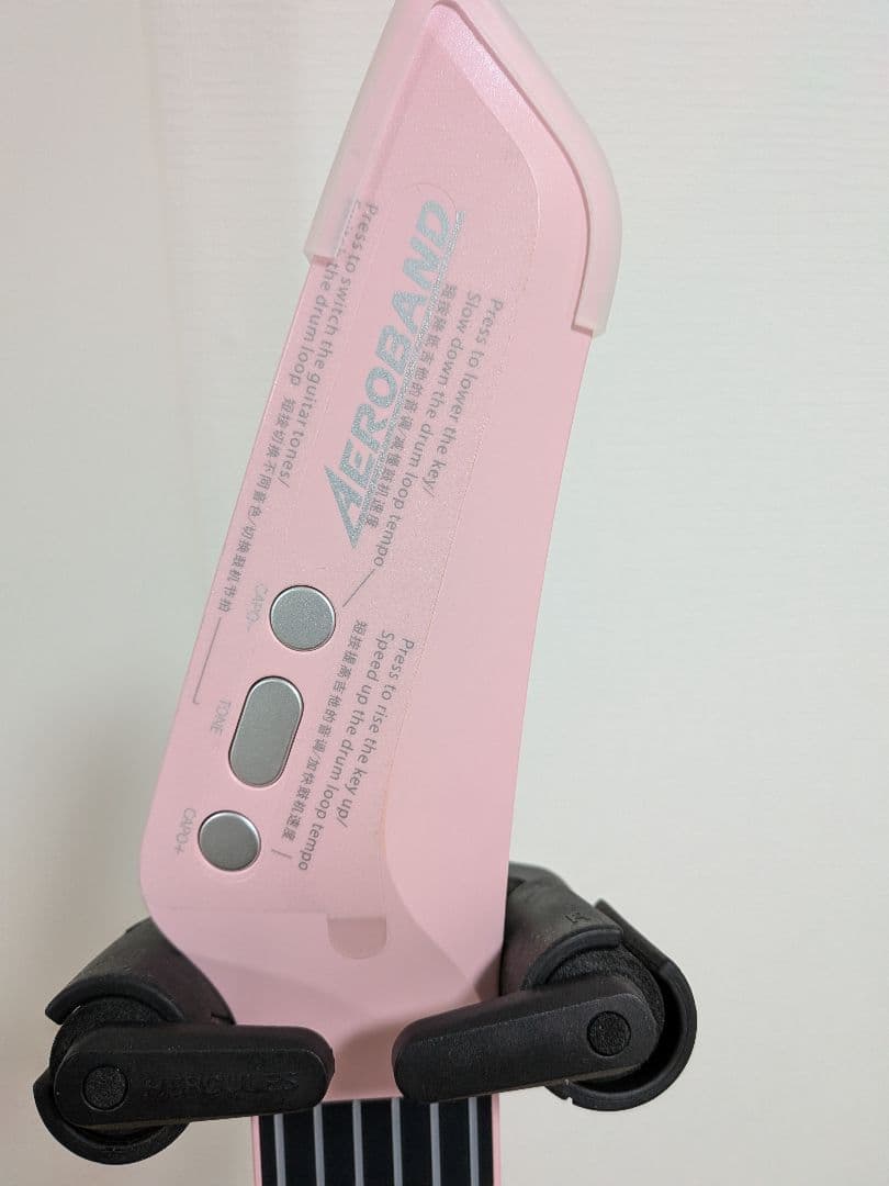 AeroBand Guitar Pink マイク　専用バック付き