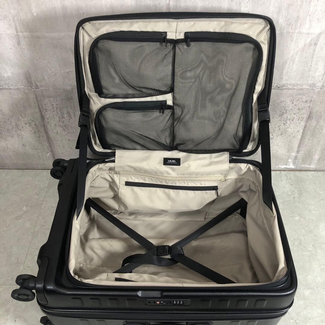 LOJEL　Cubo　スーツケース　ブラック　TSAロック　約70L　4輪