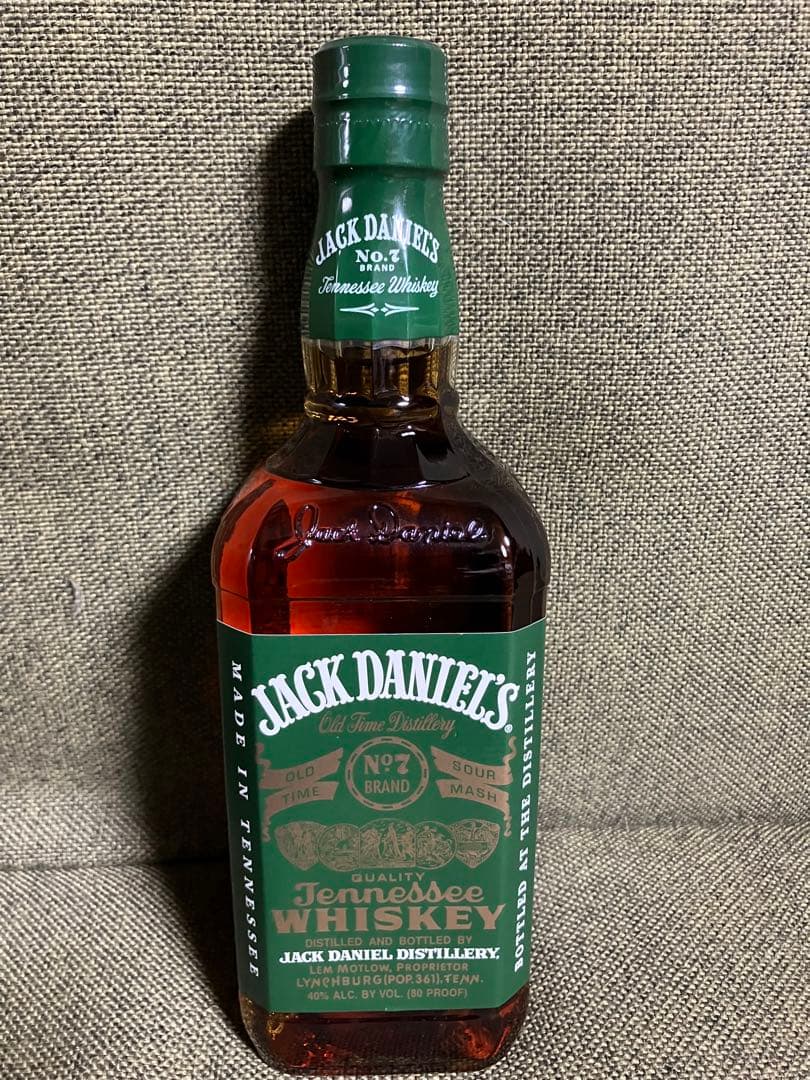 Jack Daniel's テネシーウイスキー　グリーンラベル希少品