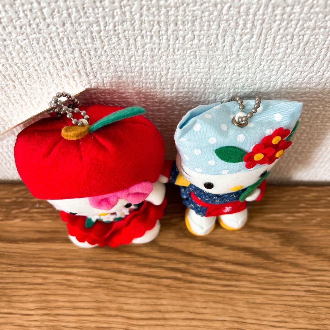 Sanrio ご当地キティ　静岡　信州限定　ハローキティ　マスコット　りんご