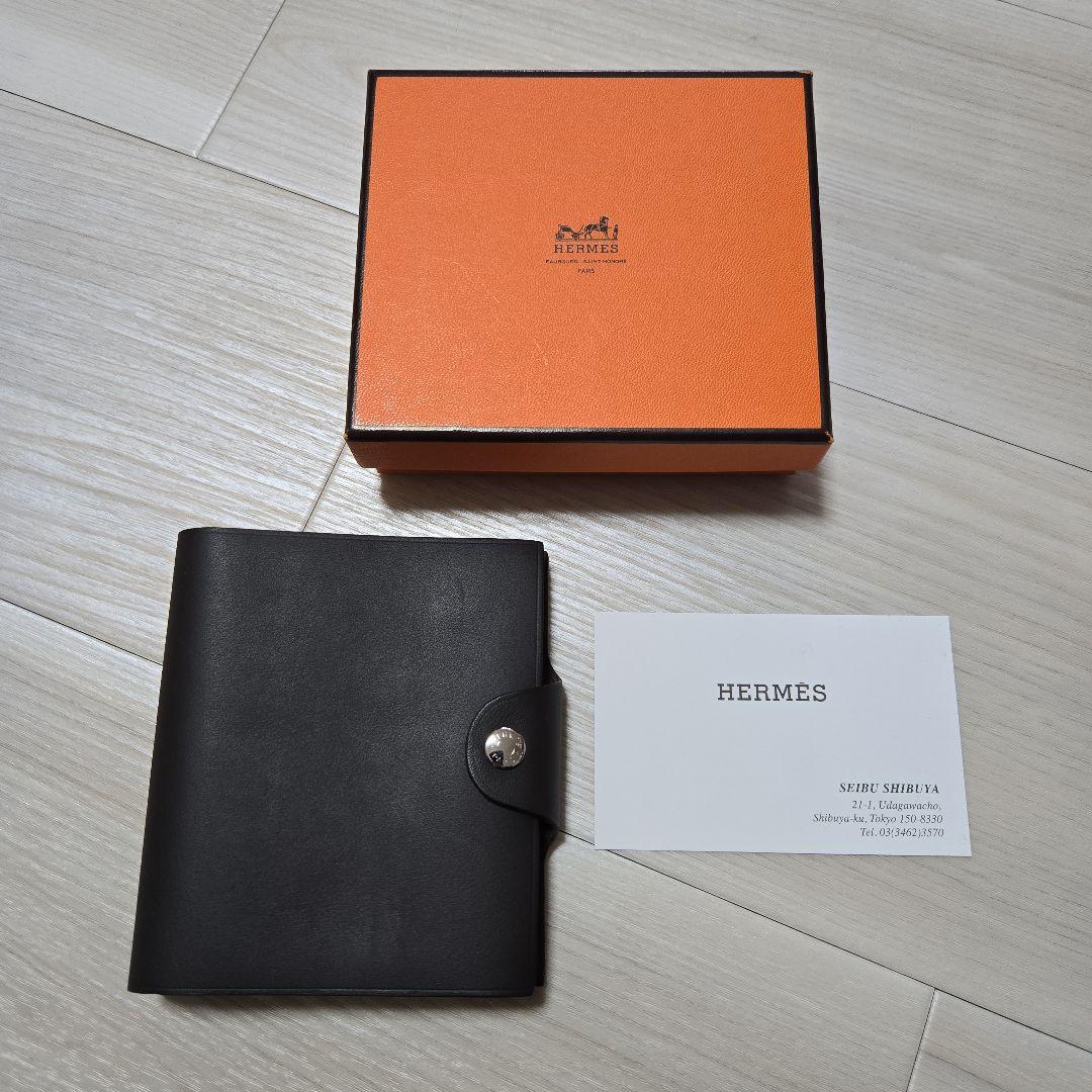 エルメス HERMES ユリス ミニ ヴォースイフト 手帳 ノート