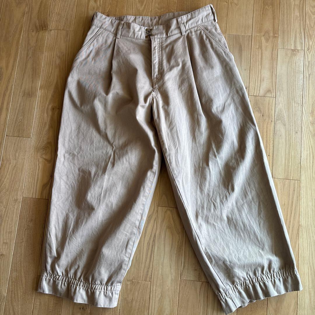 kolor チノパン ブサイクパンツ サイズ3 ベージュ
