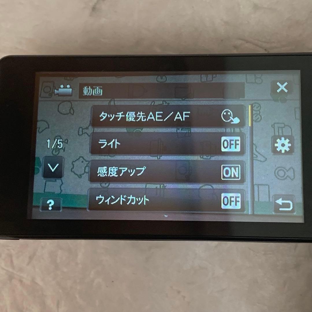 ビデオカメラ JVC Victor Everio GZ-E225-T