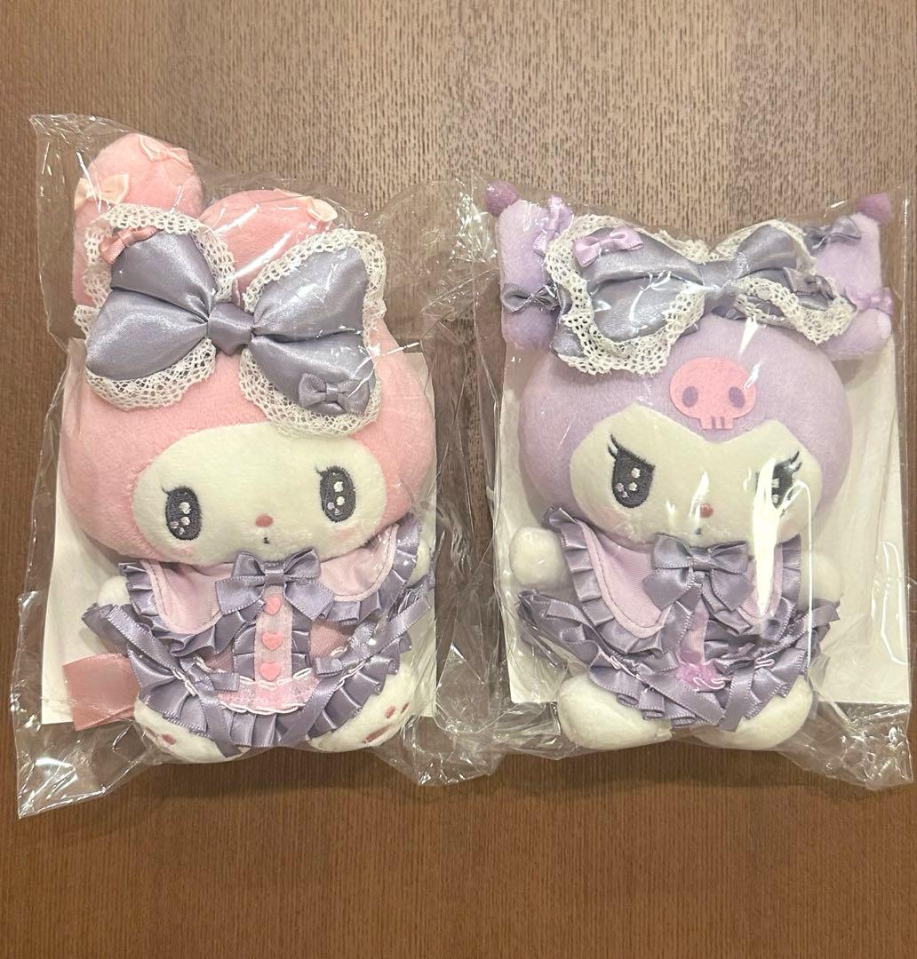 京王八王子プラザホテル限定 マイメロ クロミ ぬいぐるみキーホルダー