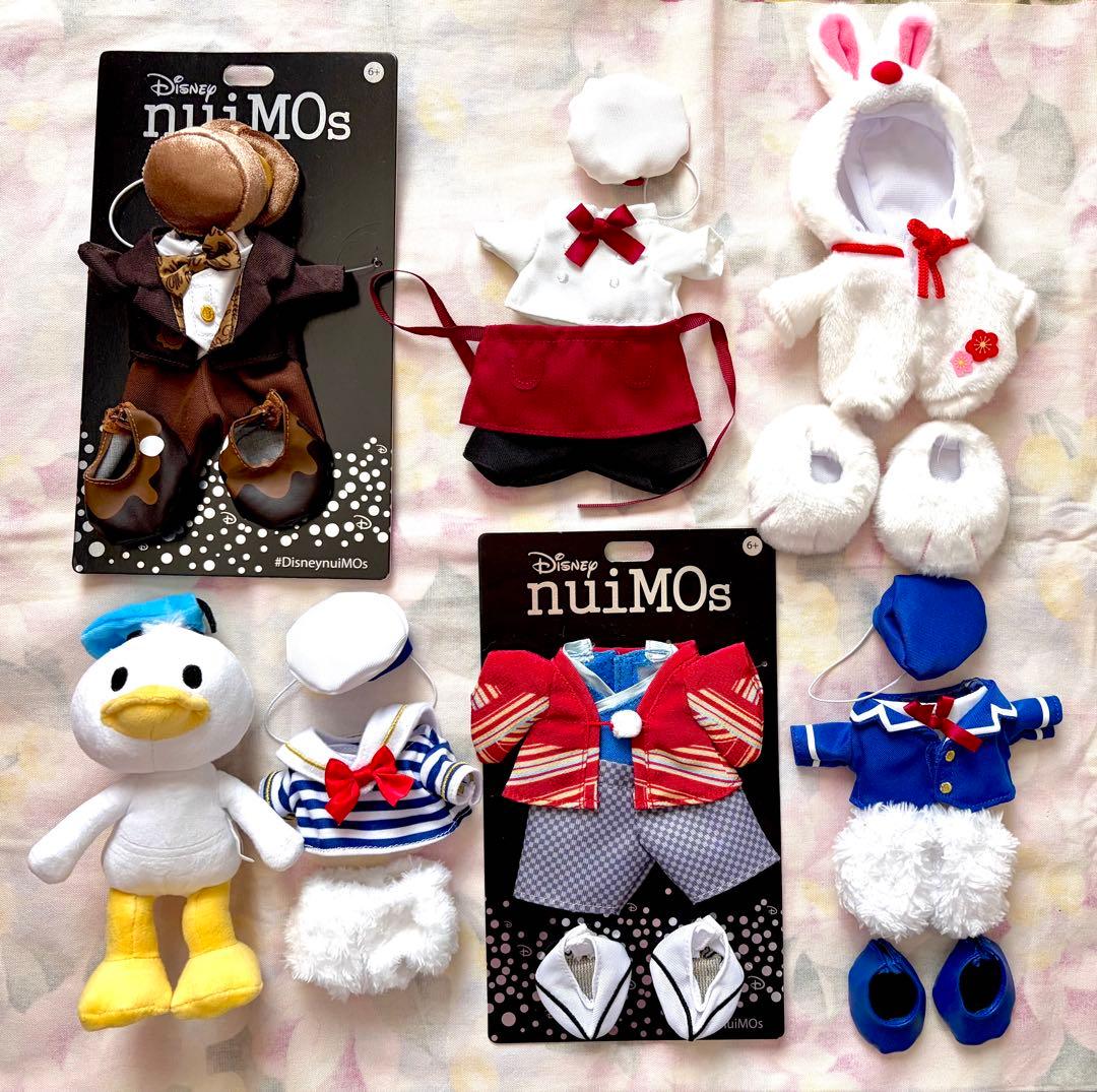 ドナルドダック ぬいもーず ぬいぐるみ コスチューム付き