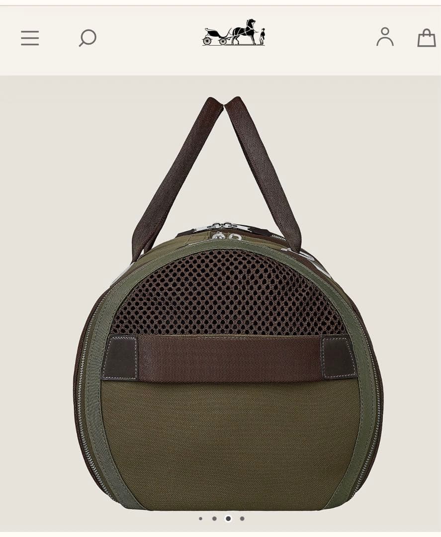 エルメス　犬用キャリーバック