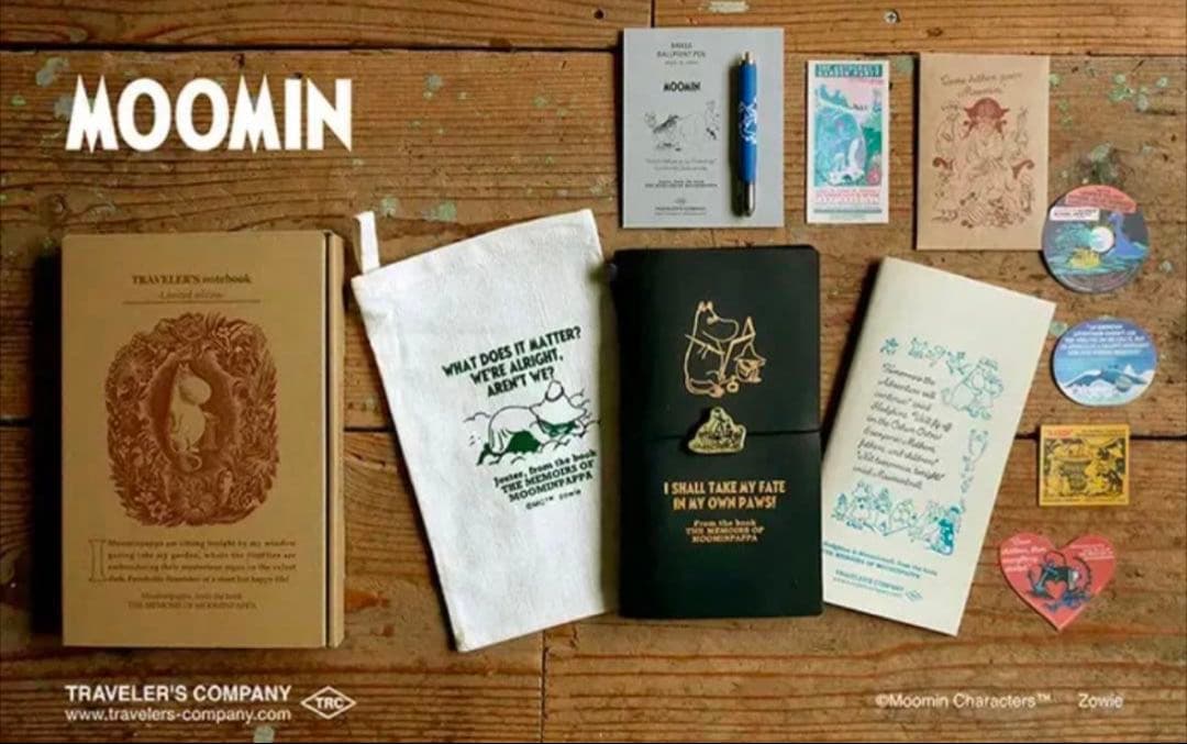 トラベラーズノート 限定セット MOOMIN パパの思い出 ムーミン