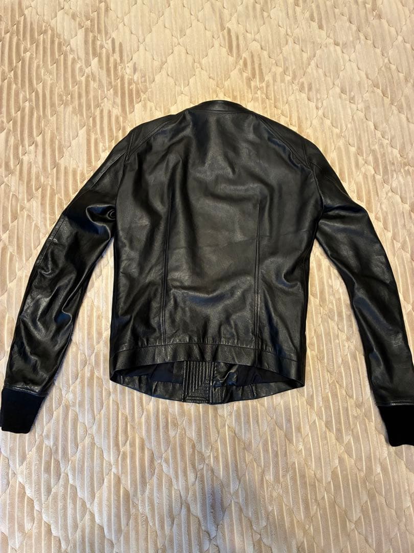 RickOwens 14SS intarsia レザージャケット