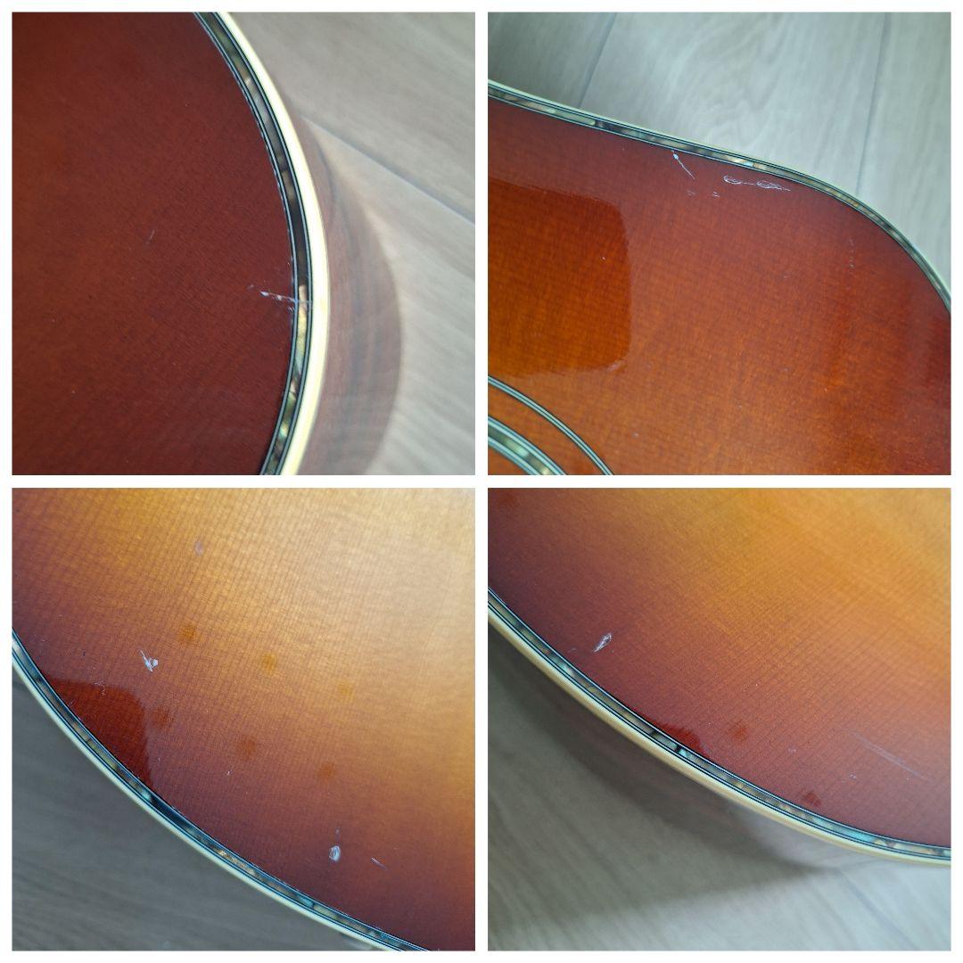 YAMAHA LD-10S サンバースト 革ラベル