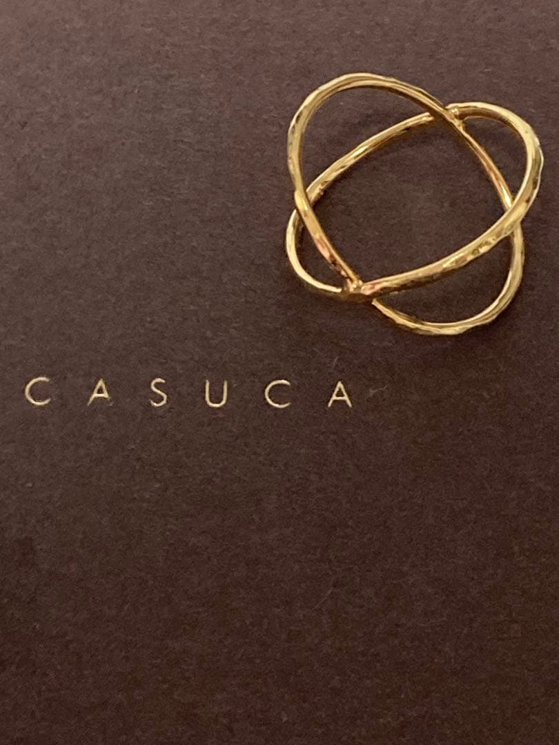 coco. ！　casuca daria リング　rough　-K18