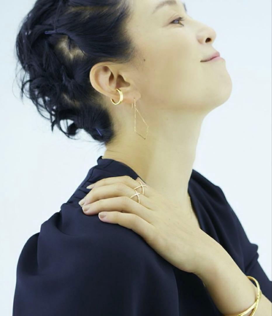 coco. ！　casuca daria リング　rough　-K18