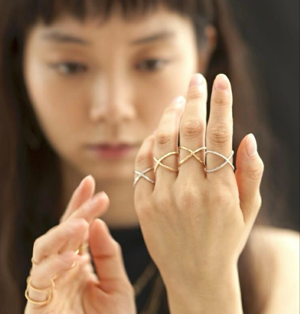 coco. ！　casuca daria リング　rough　-K18