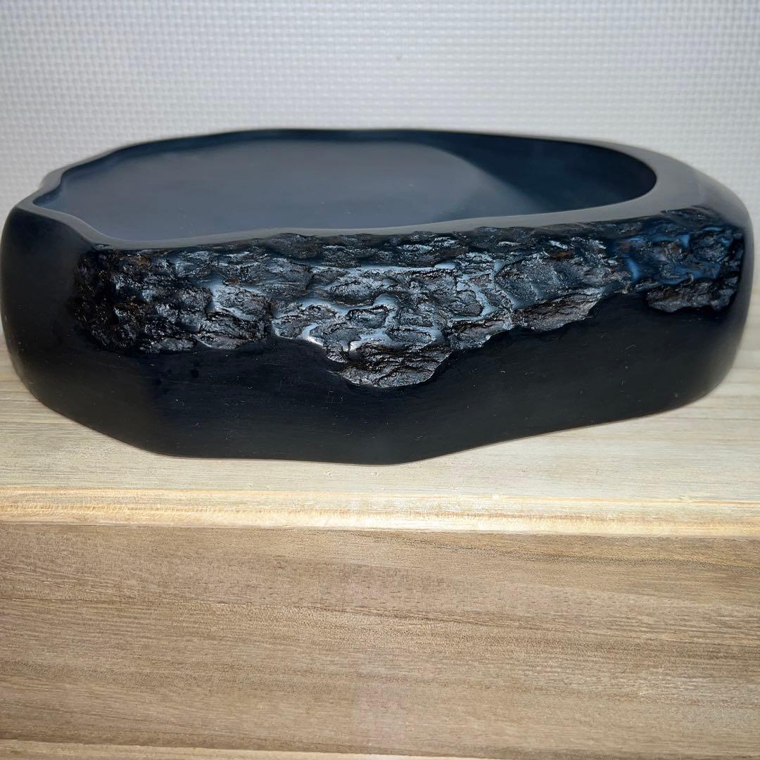 ⭕️土佐硯　小石硯　三原硯製作所　順作　特殊　超大型硯　縦234mm 4.4kg