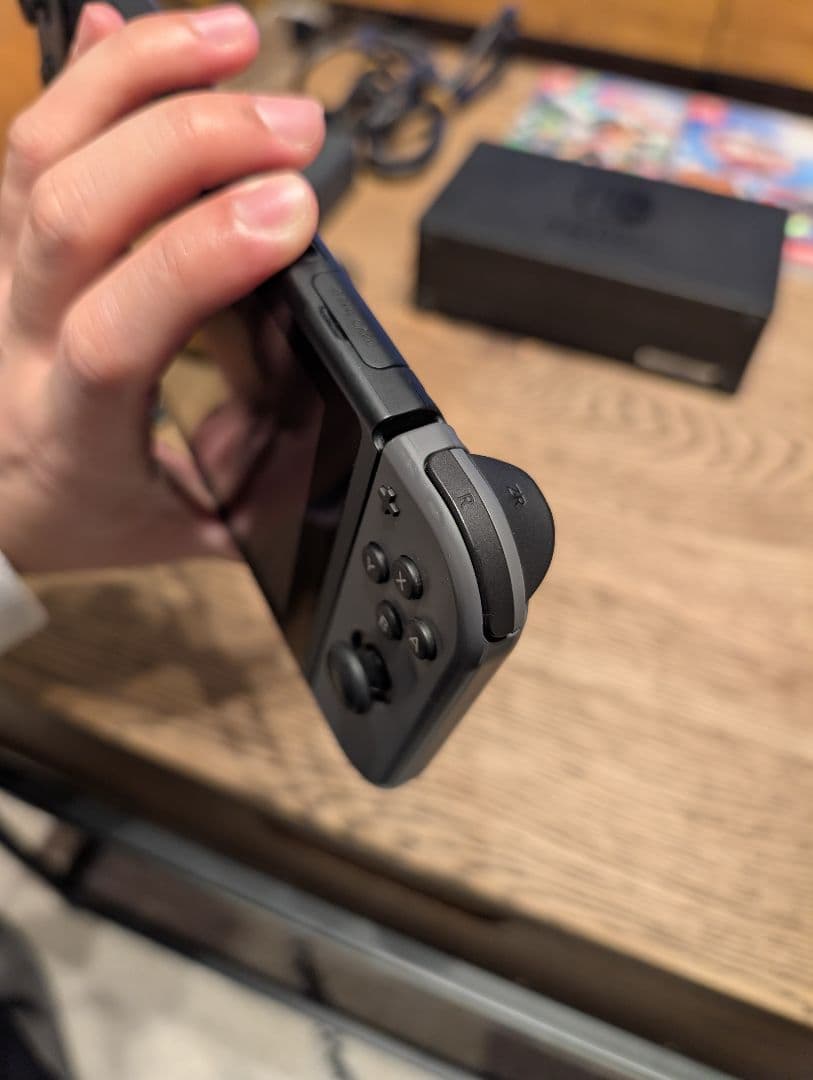 Nintendo Switch 本体 グレー ゲーム2本付き