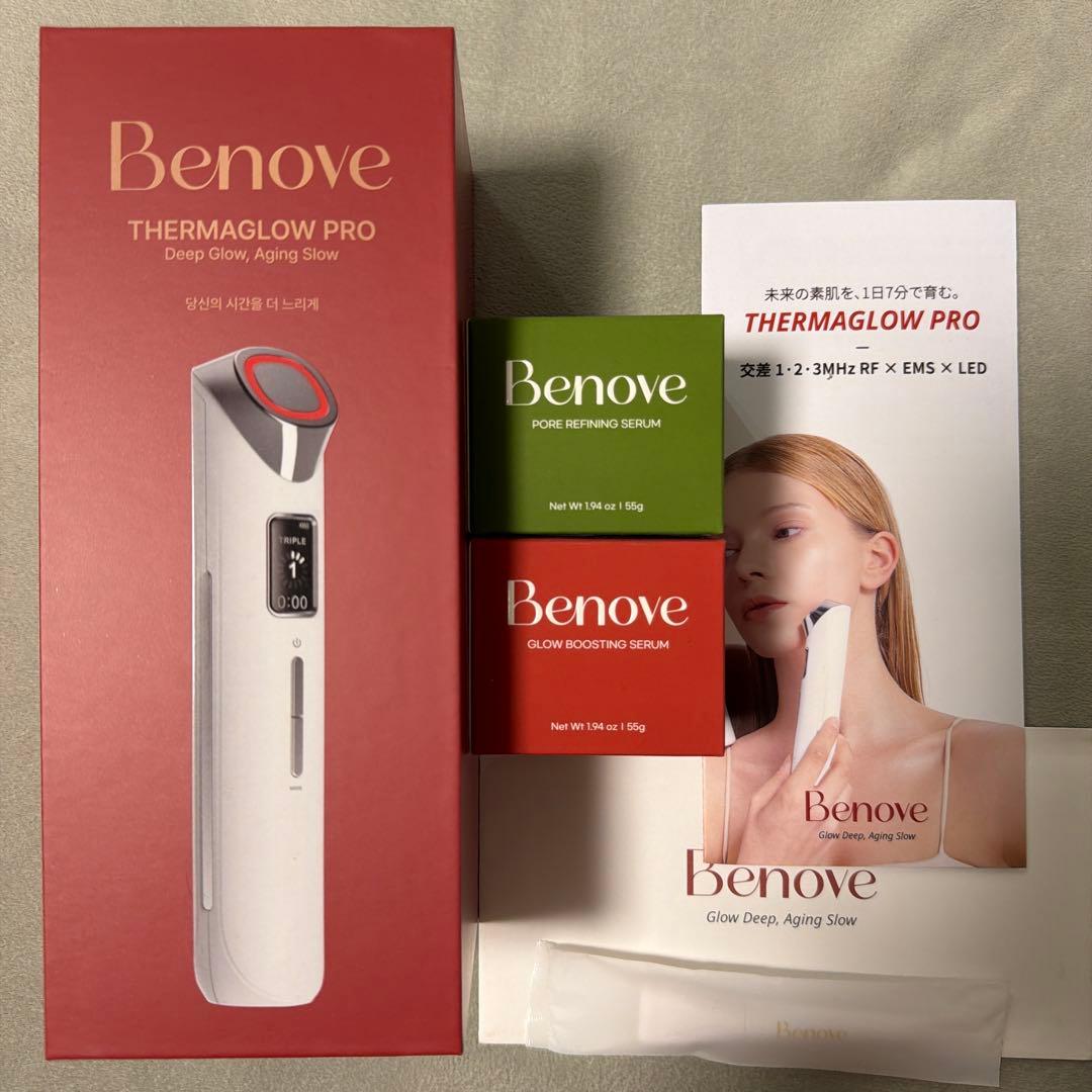 Benove THERMAGLOW PRO 美顔器　セラム2個セット