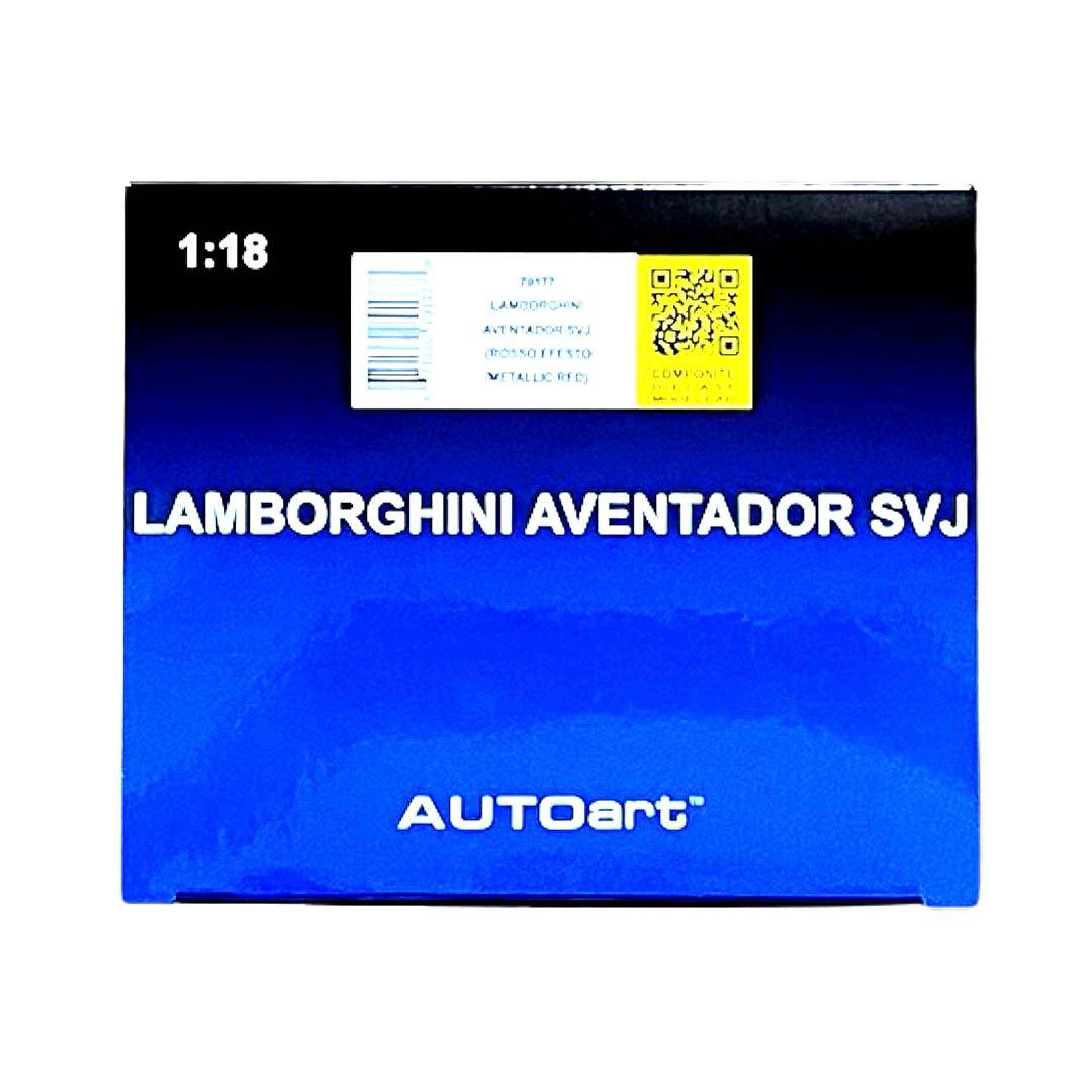 ミニカー Autoart 1/18 Lamborghini Aventador SVJ