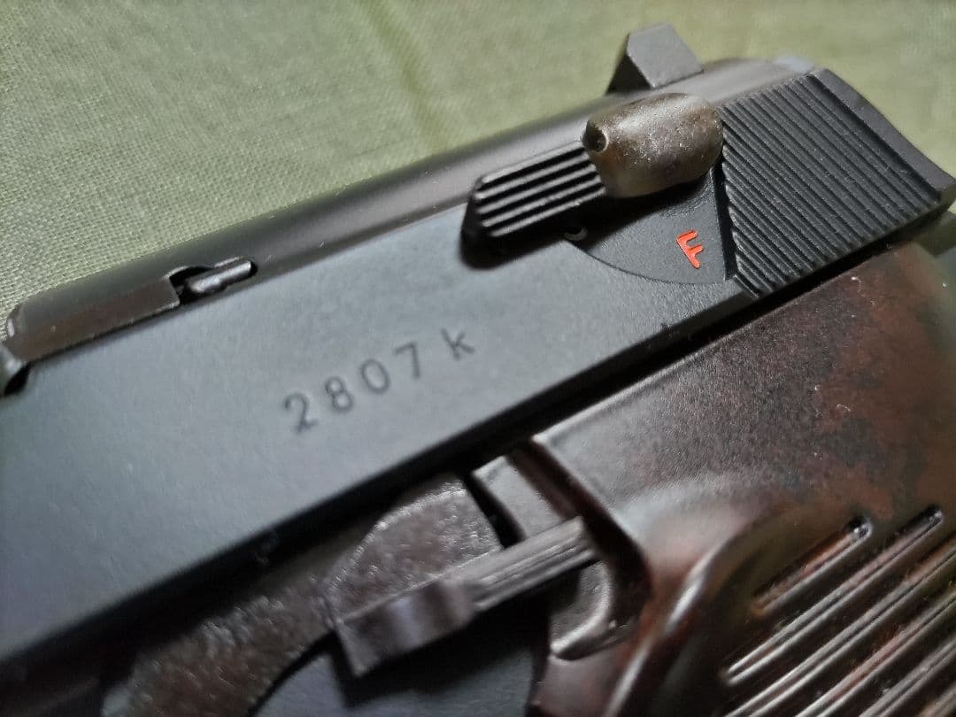 未使用　マルゼン ワルサーP38 ＋スペアマガジン付 ミリタリーモデル