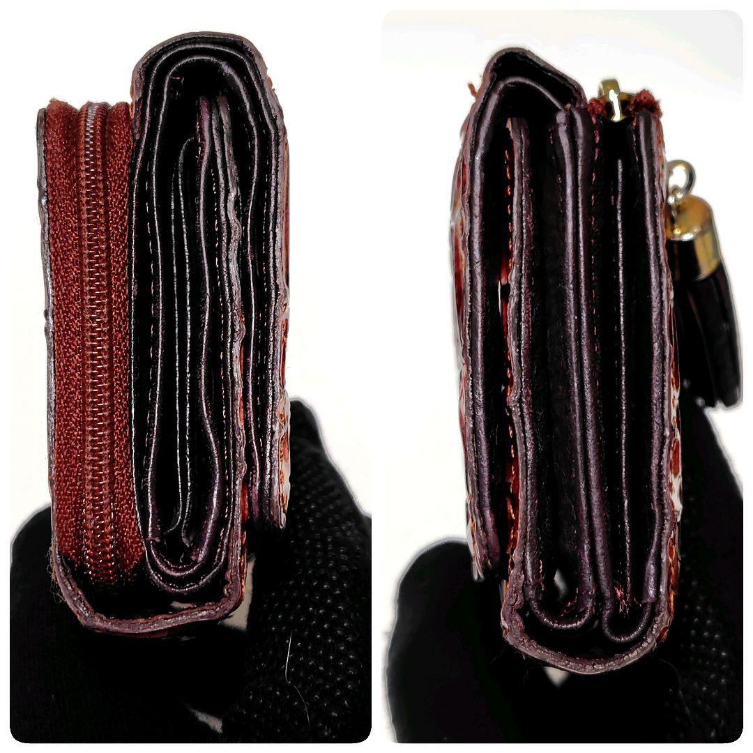 ATAO　ミニ財布　ワルツ　ハッピーヴィトロ　ストロベリーガーネット　ハート