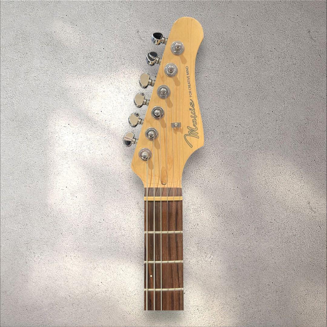 Mavis MST-600 エレキギターメイプルレッド　149