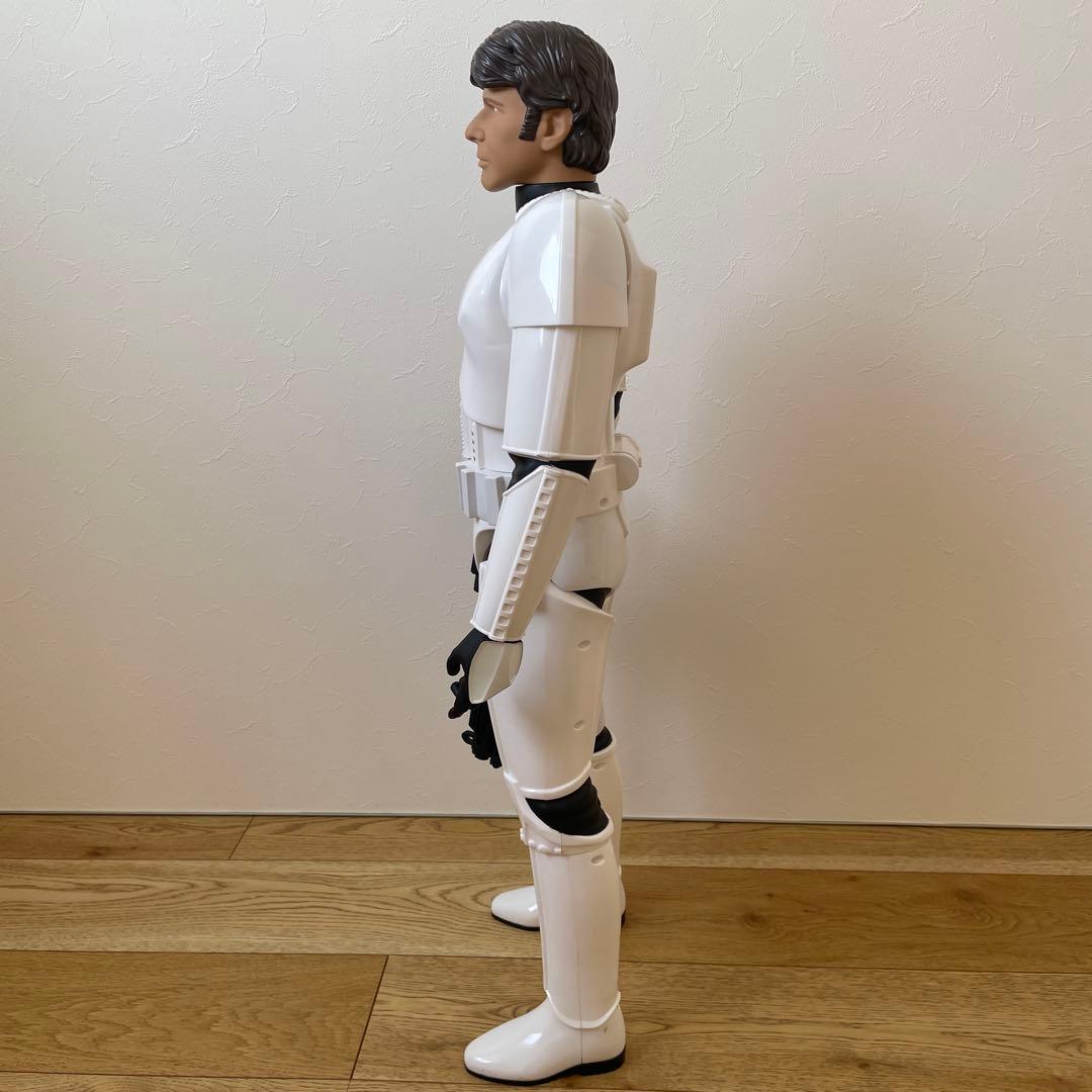 スター・ウォーズ　フィギュア　ハン・ソロ／ストームトルーパー　31インチ