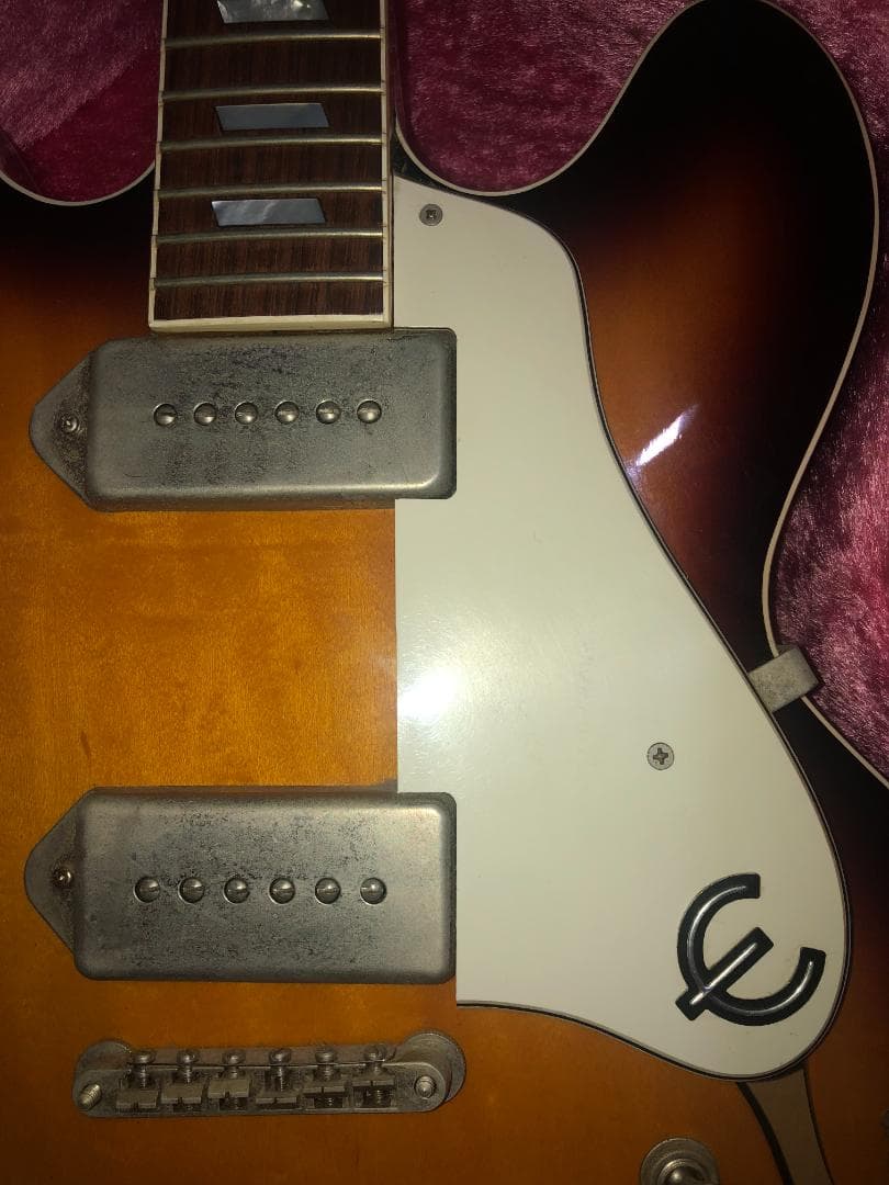 エピフォン サンバースト ギター　CASINO SB